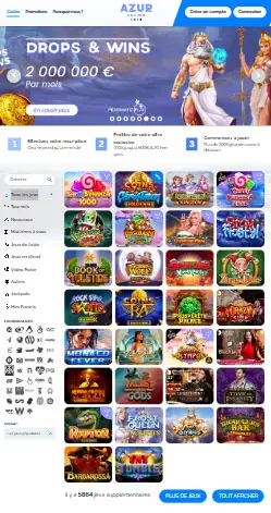 l'application et interface Metaspins Casino